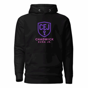 CEJ Purple/Pink Emblem Unisex Hoodie