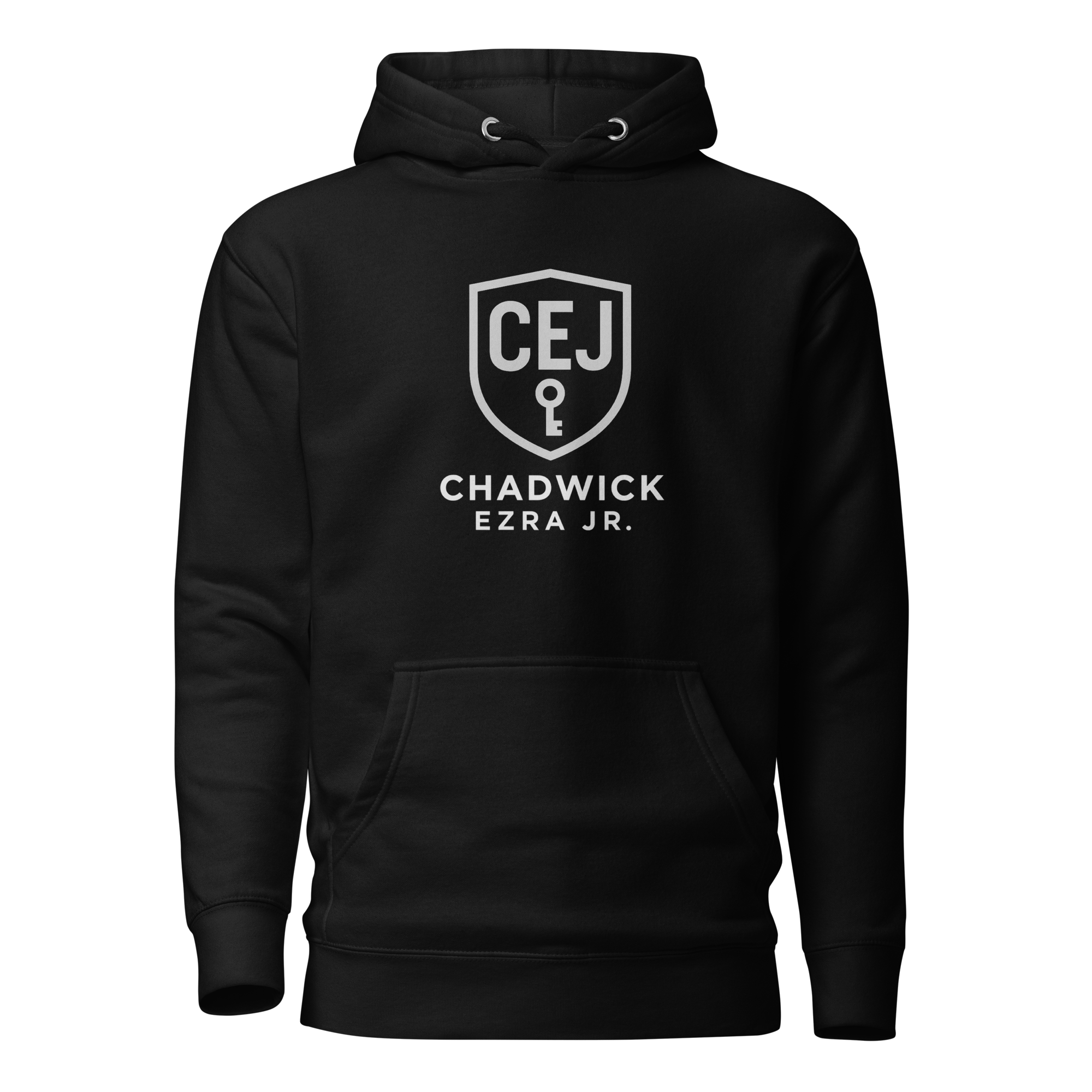 CEJ Gray Emblem Unisex Hoodie