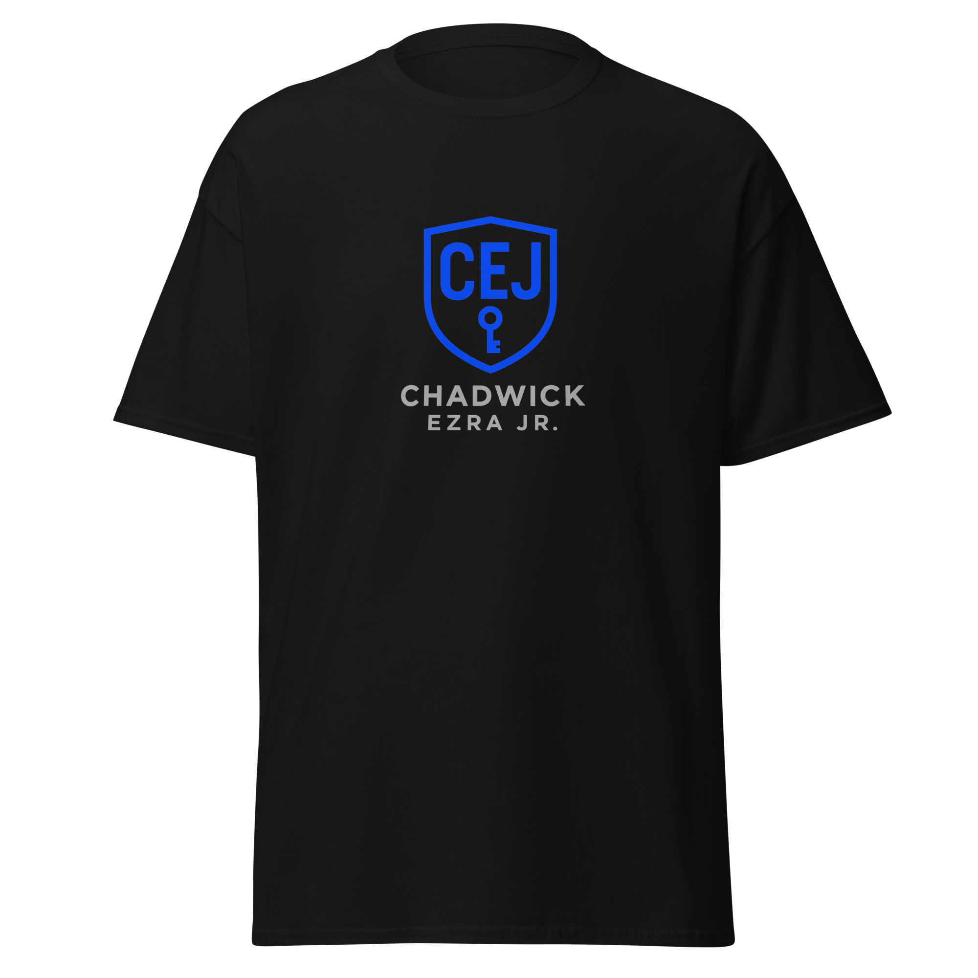 CEJ Blue/Gray Emblem Tee
