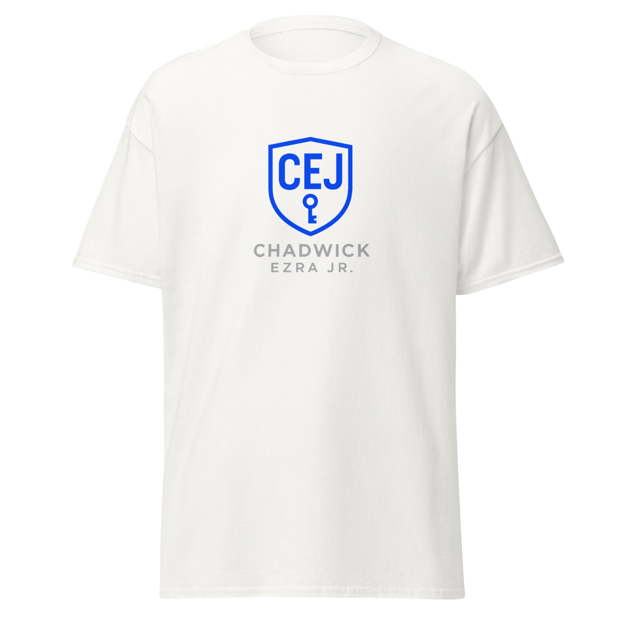CEJ Blue/Gray Emblem Tee - Image 3