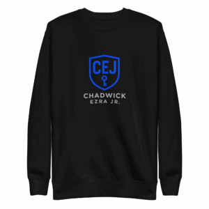 CEJ Blue/Gray Emblem Unisex Premium Sweatshirt