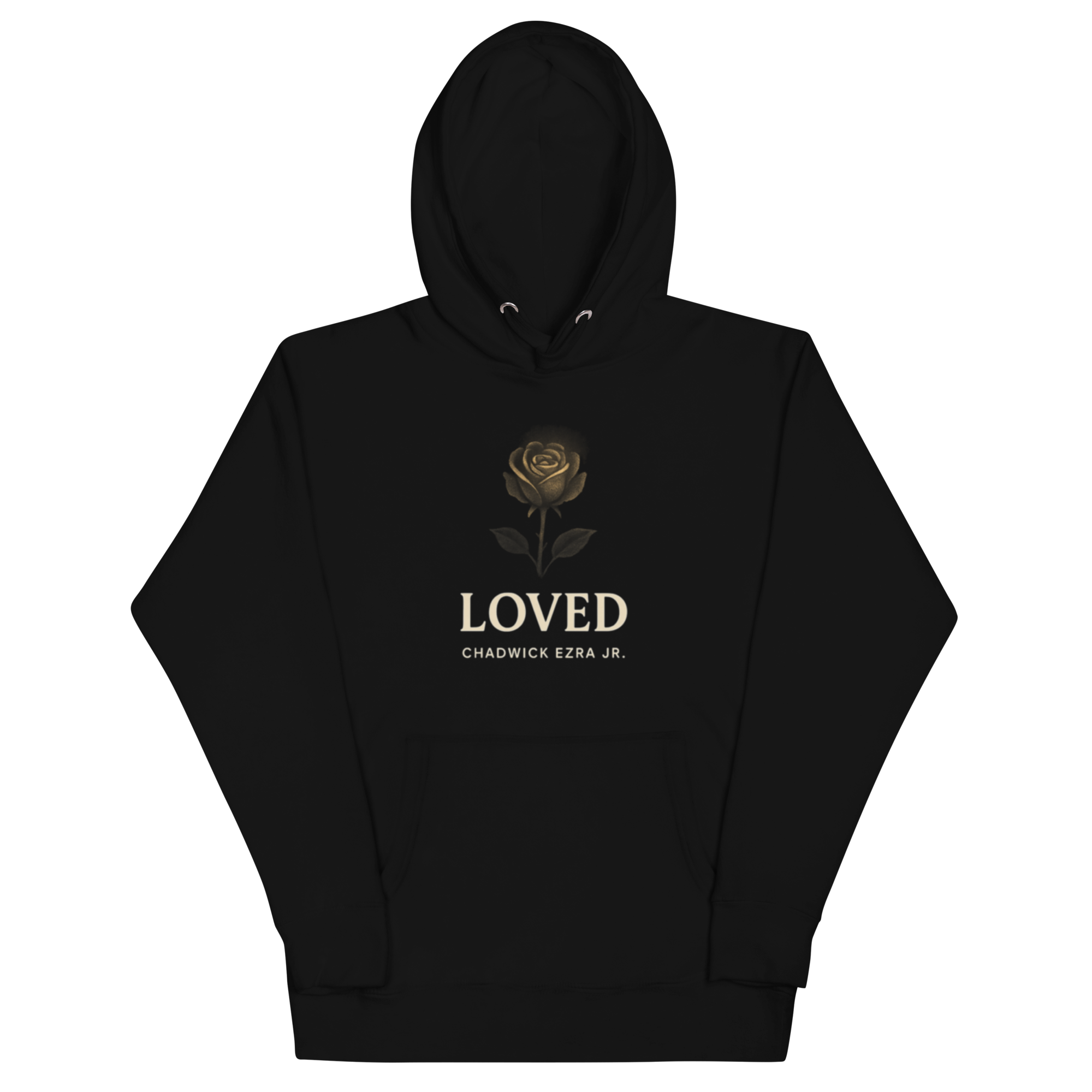 Loved | Premium Hoodie – Chadwick Ezra Jr. ( Unisex) - New Arrival - Image 3